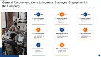 Implementing Employee Engagement General Recommendations To Increase Employee Engagement