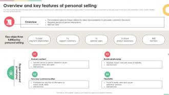 Implementing Integrated Overview And Key Features Of Personal Selling MKT SS V