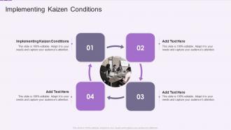 Implementing Kaizen Conditions In Powerpoint And Google Slides Cpb