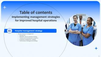Implementing Management Strategies For Improved Hospital Operations Complete Deck Strategy CD V Interactive Designed