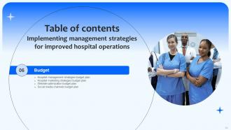 Implementing Management Strategies For Improved Hospital Operations Complete Deck Strategy CD V Informative Professional