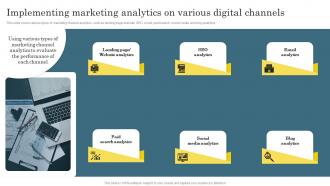 Implementing Marketing Analytics Digital Marketing Analytics For Better Business