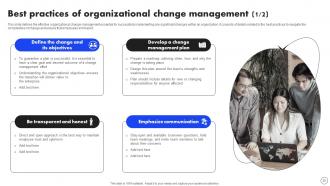Implementing Operational Change Management For Organizational Success CM CD Image Appealing