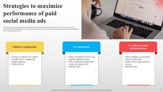 Implementing Paid Social Media Advertising Strategies Powerpoint PPT Template Bundles DK MM Pre designed Slides