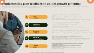 Implementing Peer Feedback To Unlock Growth Potential