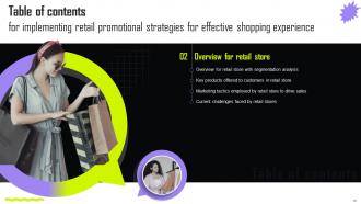 Implementing Retail Promotional Strategies For Effective Shopping Experience Complete Deck MKT CD V Engaging Compatible