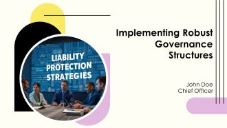 Implementing Robust Governance Structures PPT Structure AT