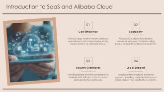 Implementing Saas On Alibaba Cloud PPT Presentation AT Adaptable Colorful