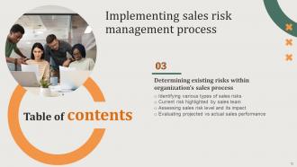 Implementing Sales Risk Management Process Powerpoint Presentation Slides V Interactive Appealing