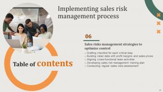 Implementing Sales Risk Management Process Powerpoint Presentation Slides V Idea Informative