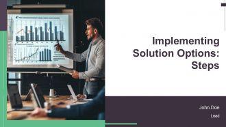Implementing Solution Options Steps PPT Structure AT