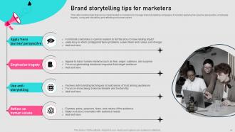 Implementing Storytelling Marketing Strategy For Target Customers MKT CD V Professional Researched