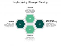 Implementing strategic planning ppt powerpoint presentation styles layout ideas cpb