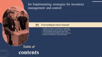 Implementing Strategies For Inventory Management And Control Powerpoint Presentation Slides Adaptable Attractive