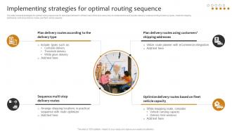 Implementing Strategies For Optimal Routing Sequence Implementing Cost Effective Warehouse Stock