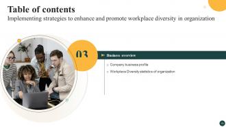 Implementing Strategies To Enhance And Promote Workplace Diversity In Organization DTE CD Good Impressive