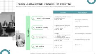 Implementing Strategies To Enhance Employee Engagement Powerpoint Ppt Template Bundles DK MD Template Image