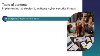 Implementing Strategies To Mitigate Cyber Security Threats Powerpoint Presentation Slides Graphical Pre-designed