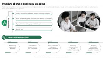 Implementing Sustainable Marketing Overview Of Green Marketing Practices MKT SS V
