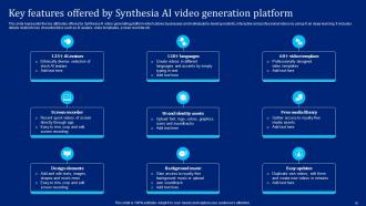 Implementing Synthesia For Creating Quality Videos AI CD V Attractive Good