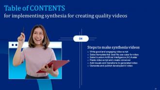 Implementing Synthesia For Creating Quality Videos AI CD V Captivating Good