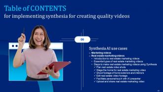 Implementing Synthesia For Creating Quality Videos AI CD V Idea Content Ready