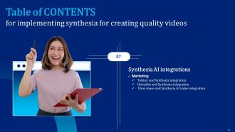 Implementing Synthesia For Creating Quality Videos AI CD V Colorful Content Ready