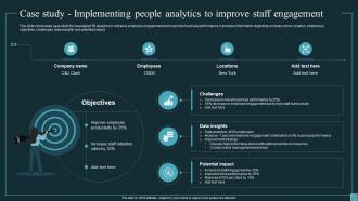 Implementing Workforce Analytics Case Study Implementing People Analytics To Improve Data Analytics SS