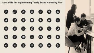 Implementing Yearly Brand Marketing Plan Powerpoint Presentation Slides Branding CD V Unique Interactive