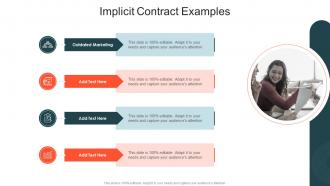 Implicit Contract Examples In Powerpoint And Google Slides Cpb