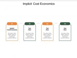 Implicit cost economics ppt powerpoint presentation inspiration samples cpb