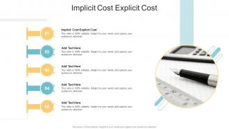 Implicit Cost Explicit Cost In Powerpoint And Google Slides Cpb