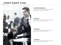 Implicit explicit costs ppt powerpoint presentation model background designs cpb