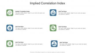 Implied Correlation Index In Powerpoint And Google Slides Cpb