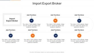 Import Export Broker In Powerpoint And Google Slides Cpb