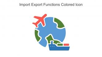 Import Export Functions Colored Icon In Powerpoint Pptx Png And Editable Eps Format