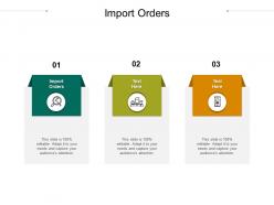 Import orders ppt powerpoint presentation show backgrounds cpb