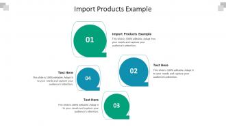 Import products example ppt powerpoint presentation icon mockup cpb