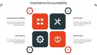 Importance Accountability Ppt Powerpoint Presentation Styles Gridlines Cpb