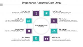 Importance Accurate Cost Data In Powerpoint And Google Slides Cpb