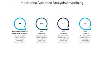 Importance audience analysis advertising ppt powerpoint presentation styles layouts cpb