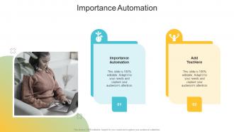 Importance Automation In Powerpoint And Google Slides Cpb