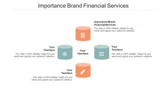 Importance brand financial services ppt powerpoint presentation icon layouts cpb