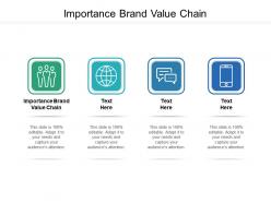 Importance brand value chain ppt powerpoint presentation portfolio files cpb