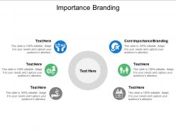 Importance branding ppt powerpoint presentation summary slide portrait cpb