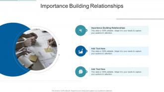 Importance Building Relationships In Powerpoint And Google Slides Cpb