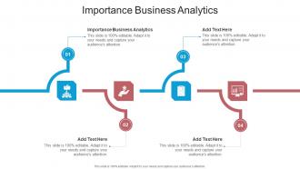 Importance Business Analytics In Powerpoint And Google Slides Cpb