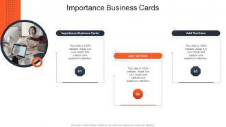 Importance Business Cards In Powerpoint And Google Slides Cpb