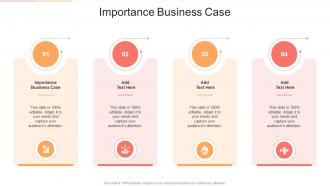Importance Business Case In Powerpoint And Google Slides Cpb