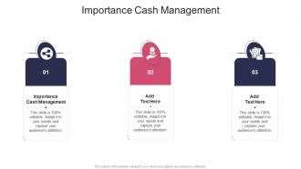 Importance Cash Management In Powerpoint And Google Slides Cpb
